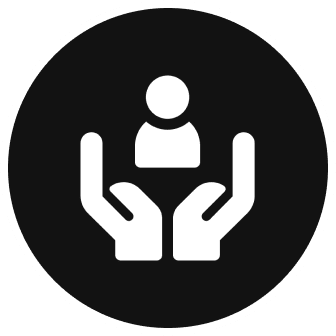 Support and care symbol